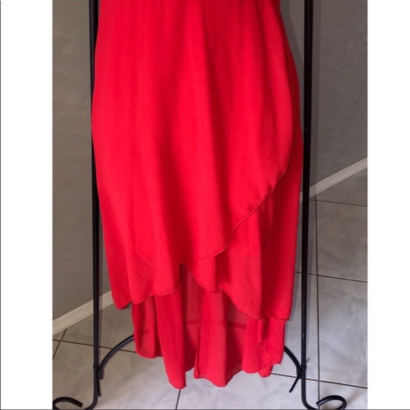 Windsor Strapless High-Low Maxi Dress - Picture 3 of 7